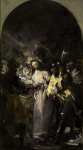 Goya y Lucientes Francisco de (Spanish ) Взятие Христа под стражу