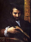 Портрет мужчины с книгой