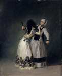 Goya y Lucientes Francisco de (Spanish ) Герцогиня Альба и ее дуэнья