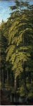 David, Gerard - Лесной пейзаж (правая панель), ок. 1505-15, 89,9 cm x 30,7 cm, Дерево, масло