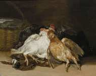 Goya y Lucientes Francisco de (Spanish ) Мертвые птицы