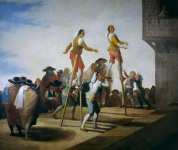 Goya y Lucientes Francisco de (Spanish ) На ходулях