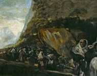 Goya y Lucientes Francisco de (Spanish ) Паломничество к фонтану св Исидора или Святая Инквизиция