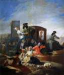 Goya y Lucientes Francisco de (Spanish ) Продавщицы посуды