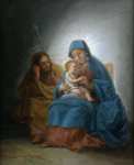 Goya y Lucientes Francisco de (Spanish ) Святое семейство