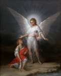 Goya y Lucientes Francisco de (Spanish ) Товия и ангел