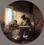 Goya y Lucientes Francisco de (Spanish ) Торговля   темпера