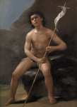 Goya y Lucientes Francisco de (Spanish ) Юный Иоанн Креститель в пустыне