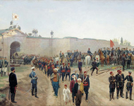 Николай Дмитриевич Дмитриев-Оренбургский - Сдача крепости Никополь 4 июля 1877 года