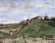 Холм Монмартр с каменным карьером