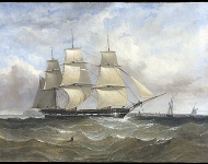 Портрет корабля «Гора Стюарт Эльфинстоун»