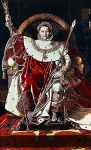 Наполеон на императорском троне