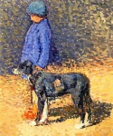 Девочка и собака