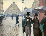 Парижская улица. Дождливый день