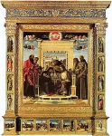 Коронование Марии» (центральной часть алтарной композиции из Пезаро)
