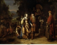 Eeckhout, Gerbrand van den - Исаак и Ребекка, 1665, 128,2 cm x 169,8 cm, Холст, масло