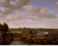 Haagen, Joris van der - Панорама Арнема (Arnhem), 1649, 66 cm x 88,7 cm, Холст, масло
