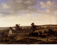 Haagen, Joris van der - Панорама около Арнема (Arnhem), 1649, 174 cm x 110,5 cm, Холст, масло