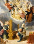 Круг Святая Цецилия (Saint Cecilia as organist)