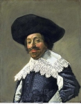 Hals, Frans - Портрет мужчины, ок. 1620-30, 24,7 cm x 19,7 cm, Дерево, масло