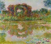 The rose arches, Giverny