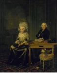 Hendriks, Wybrand - Портрет Jacob Feitema (1726-1797) и его жены Elizabeth de Haan (1735-1800), 1790, 85,5 cm x 69,5 cm, Холст, масло