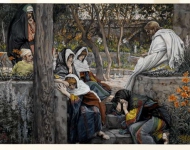 Иисус Мария Магдалина и Марта в Вифании