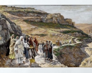 Иисус беседует со своими учениками