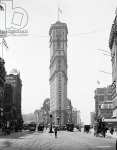 Newspaper Row Park Row New York City c.1890-1910