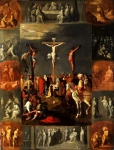 Распятие со сценами из жизни Иисуса (Crucifixion of Christ with Scenes from the Life of Jesus)