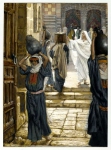 Иисус запрещает носить груз во дворе храма