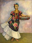 Portrait of Dolores Olmedo (La Tehuana)