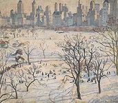 Лаховский Арнольд - Winter in Central Park