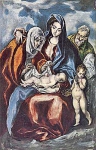 Святое семейство со св. Анной и юным Иоанном Крестителем