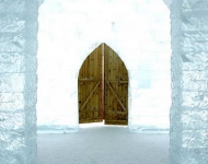 EN CA Ice hotel near Quebec City Ste Catherine de la Jacques Cartier Quebec