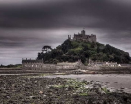 EN AU St Michaels Mount off the coast of Marazion Cornwall England