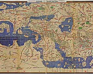 Арабская карта мира 1154 год