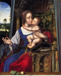 Massys, Quinten (приписывается) - Мадонна с младенцем, ок. 1529, 75 cm x 63 cm, Дерево, масло