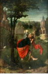 Meester van Frankfurt - Святой Христофор, ок. 1510, 46 cm x 31 cm, Дерево, масло