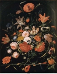 Mignon, Abraham - Летние цветы, ок. 1660-80, 90 cm x 72,5 cm, Холст, масло