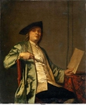 Mijn, George van der - Портрет Cornelis Ploos van Amstel (1726-1798), ок. 1758, 54,8 cm x 45,5 cm, Холст, масло