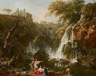 Водопады и вилла Мецената в Тиволи
