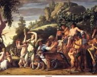 Moeyaert, Nicolaes Cornelisz - Триумф Вакха, 1624, 53 cm x 82,8 cm, Дерево, масло