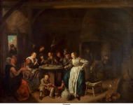 Molenaer, Jan Miense - Крестьянская вечеринка, ок. 1660-70, 111 cm x 148 cm, Холст, масло
