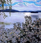 Akseli Gallen-Kallela - Белые розы 