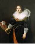 Moreelse, Paulus - Портрет неизвестной дамы, 1627, 117,5 cm x 95 cm, Холст, масло