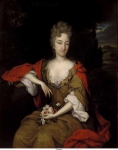 Netscher, Constantijn - Портрет Anna Maria Roman (1680-1758), жены Pieter Dierquens, 1710, 57,5 cm x 46 cm, Холст, масло
