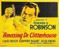 Poster - Amazing Dr. Clitterhouse The