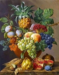 Ос Георг Якоб Иоганн ван - Чаша с фруктами