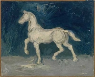 Гипсовая статуэтка коня